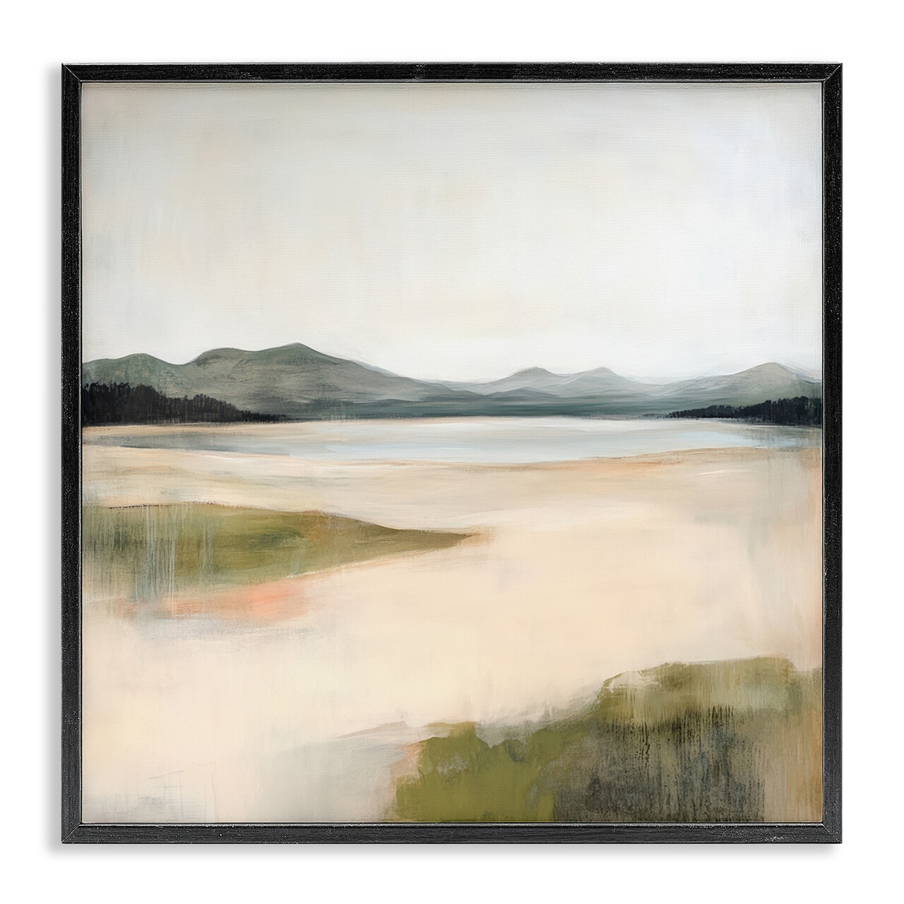 Stupell Industries High Mountain Lake Framed Giclee, design by Raymond Powers